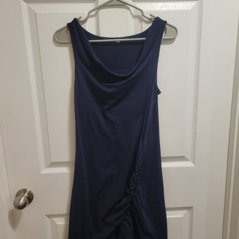Small navy blue dress